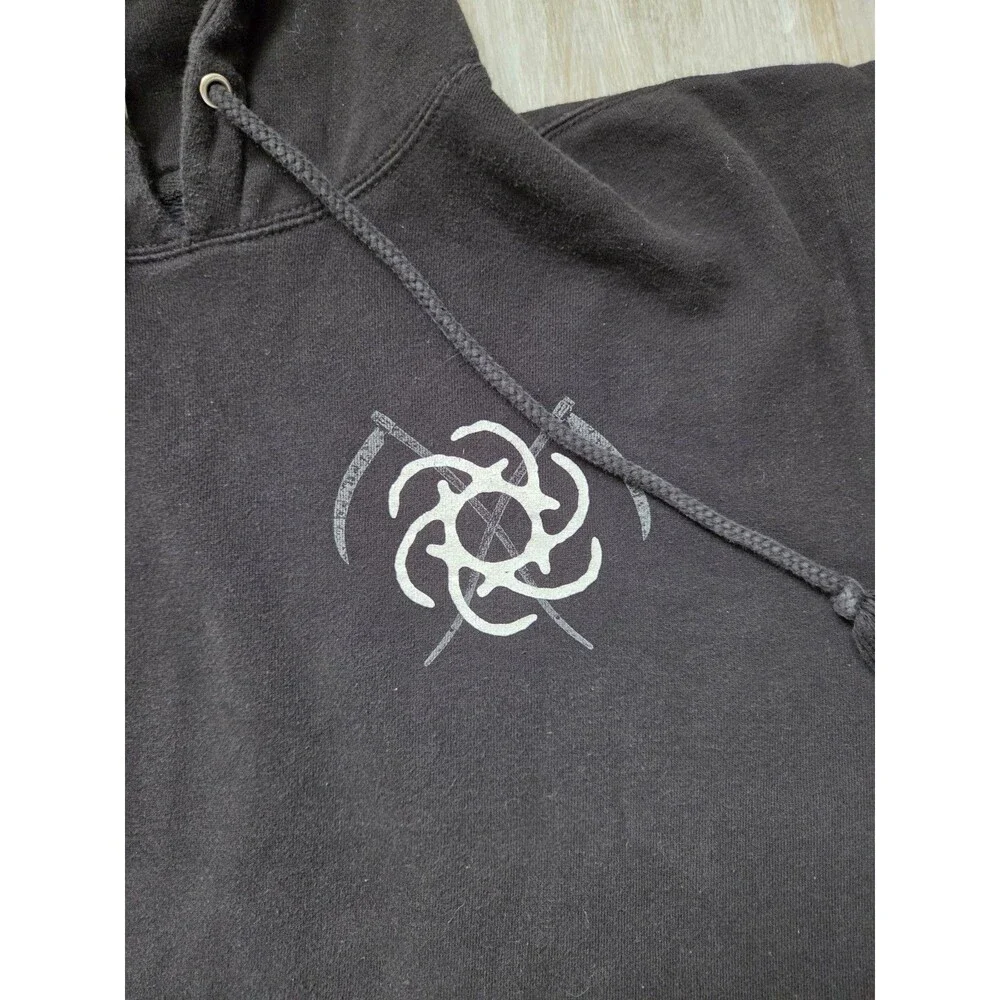 Independent Trading Co After The Burial Black Graphic Pullover Hoodie Mens Sz XL